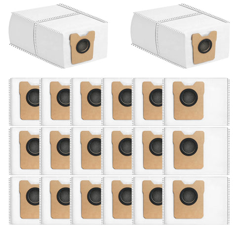 FKDJNIC dust bag pack for easy disposal and Eufy compatibility.