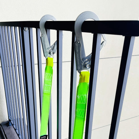 FKNGS fire escape ladder at 33-1 feet length for emergency egress.
