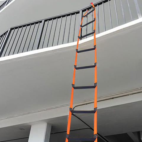 FKNGS Fire Escape Ladder deployed for rapid emergency exit