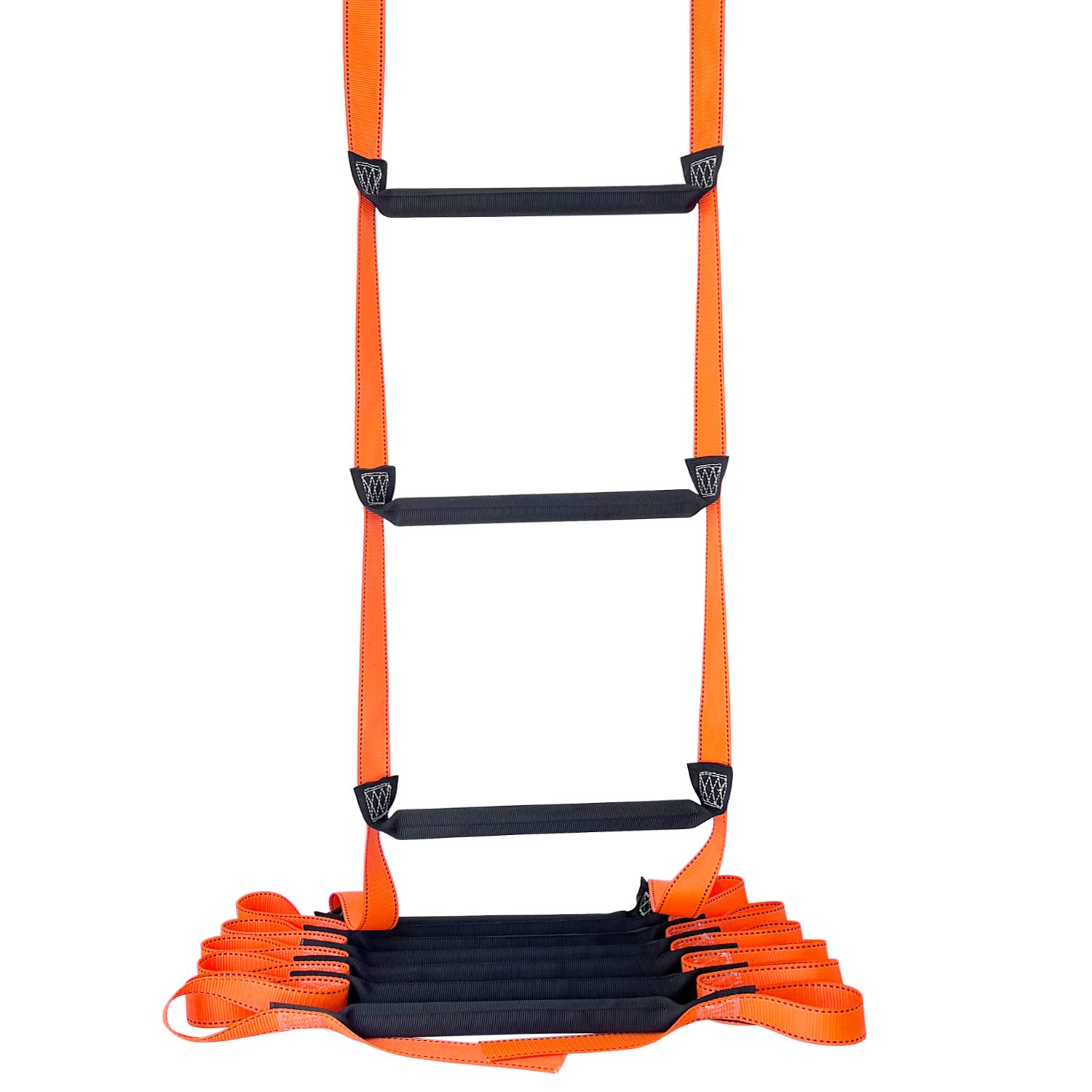 FKNGS Fire Escape Ladder stored under bed for quick access and readiness
