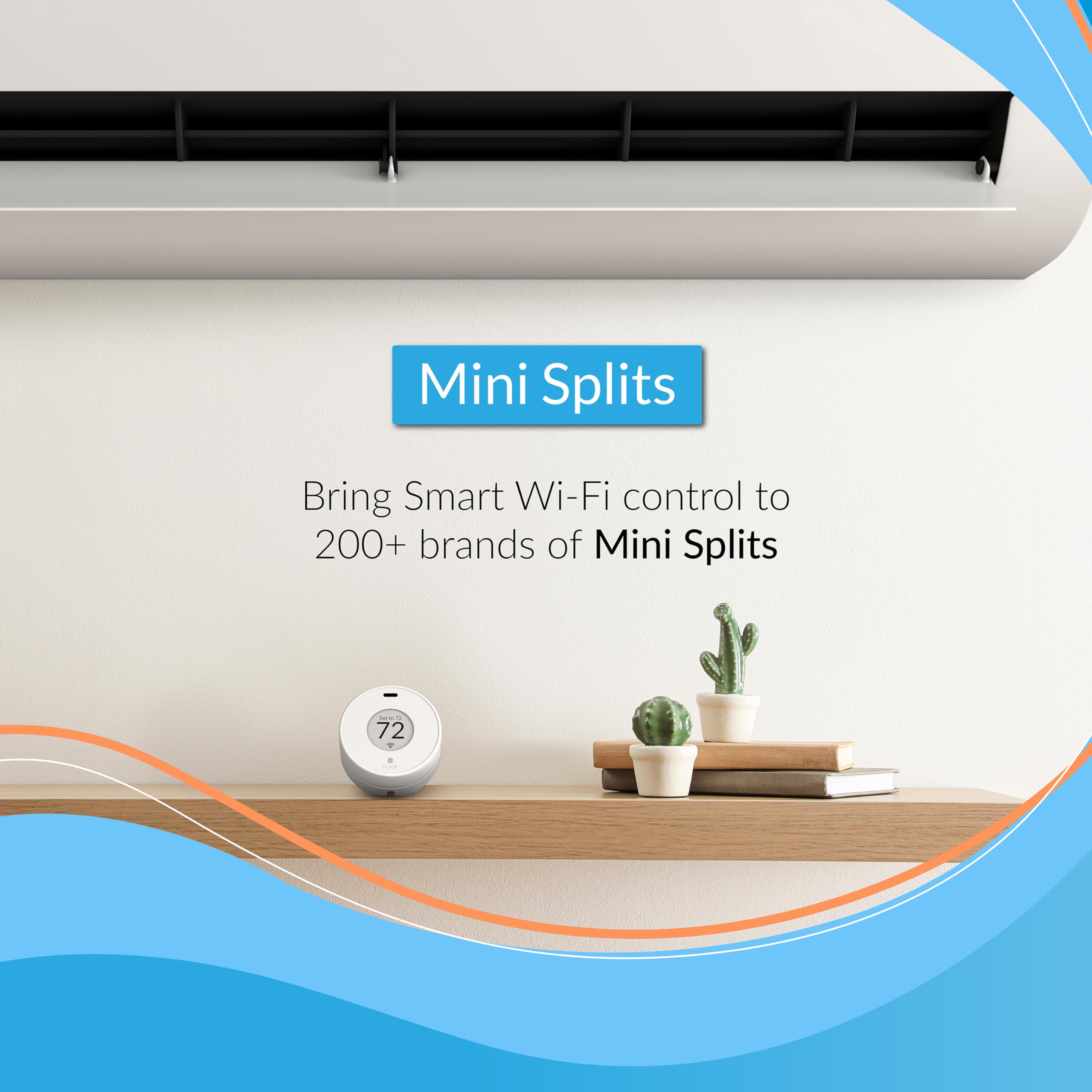 Flair Bridge wireless hub enables fully wireless mini-split management