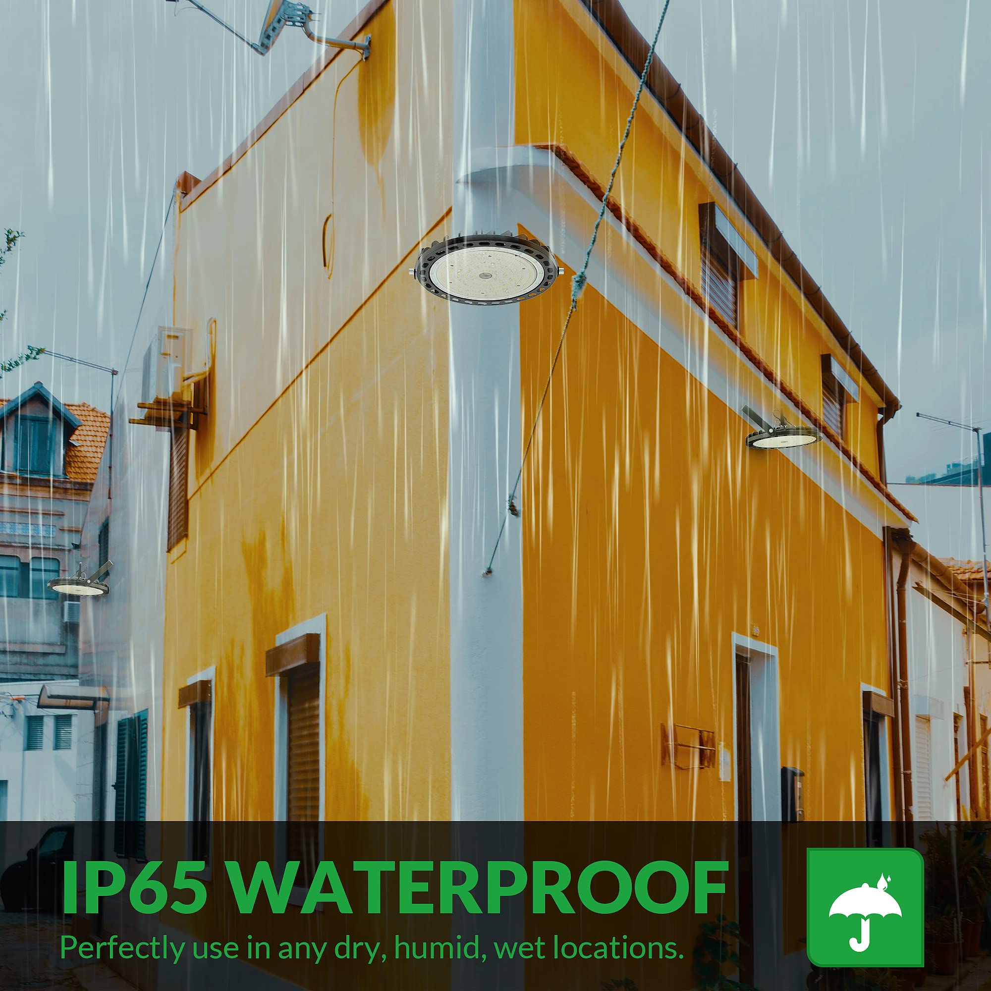 Flakeeper LED high bay 150W IP65 waterproof for wet environments