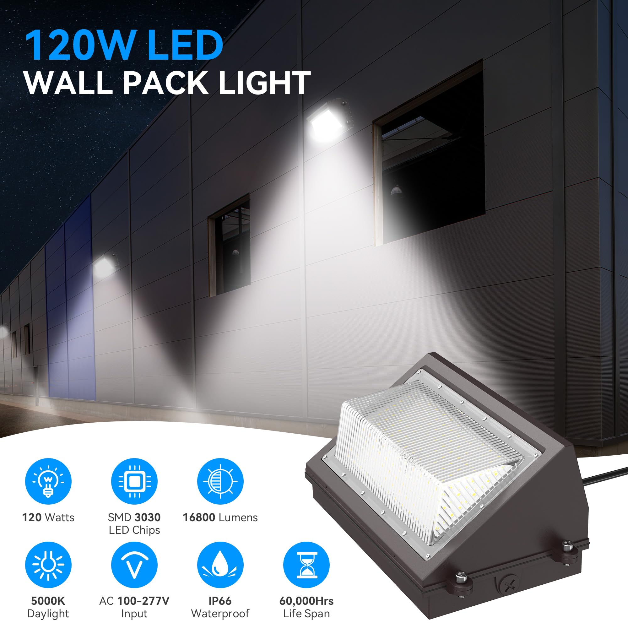 Flakeeper 5000K daylight tone boosts color and clarity in outdoor work zones.