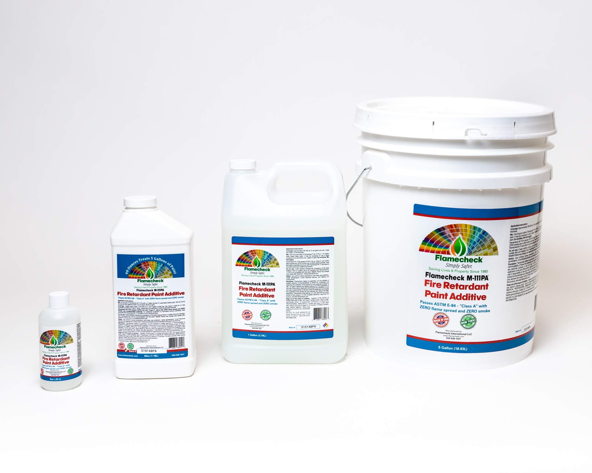 Flamecheck M-111PA applied to wall substrate before painting