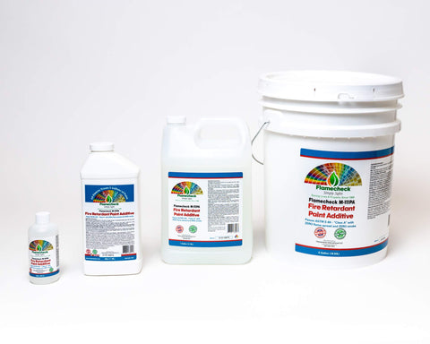 Flamecheck M-111PA applied to wall substrate before painting