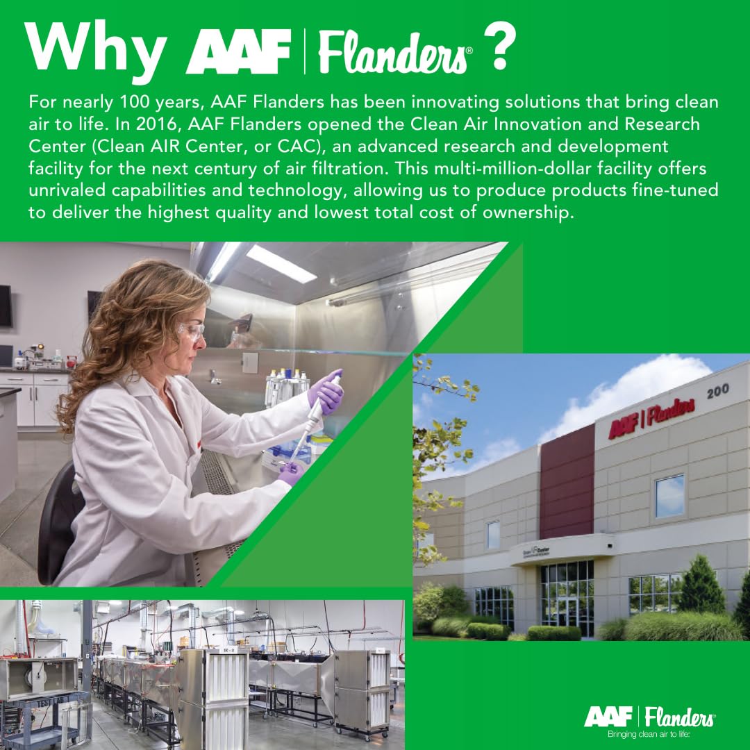 Ideal for hard-to-find filter sizes by Flanders PrecisionAire