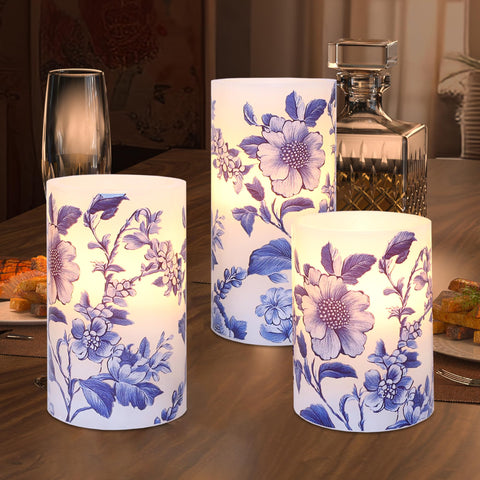 FLAVCHARM battery-powered real-wax glow delivers safe ambiance