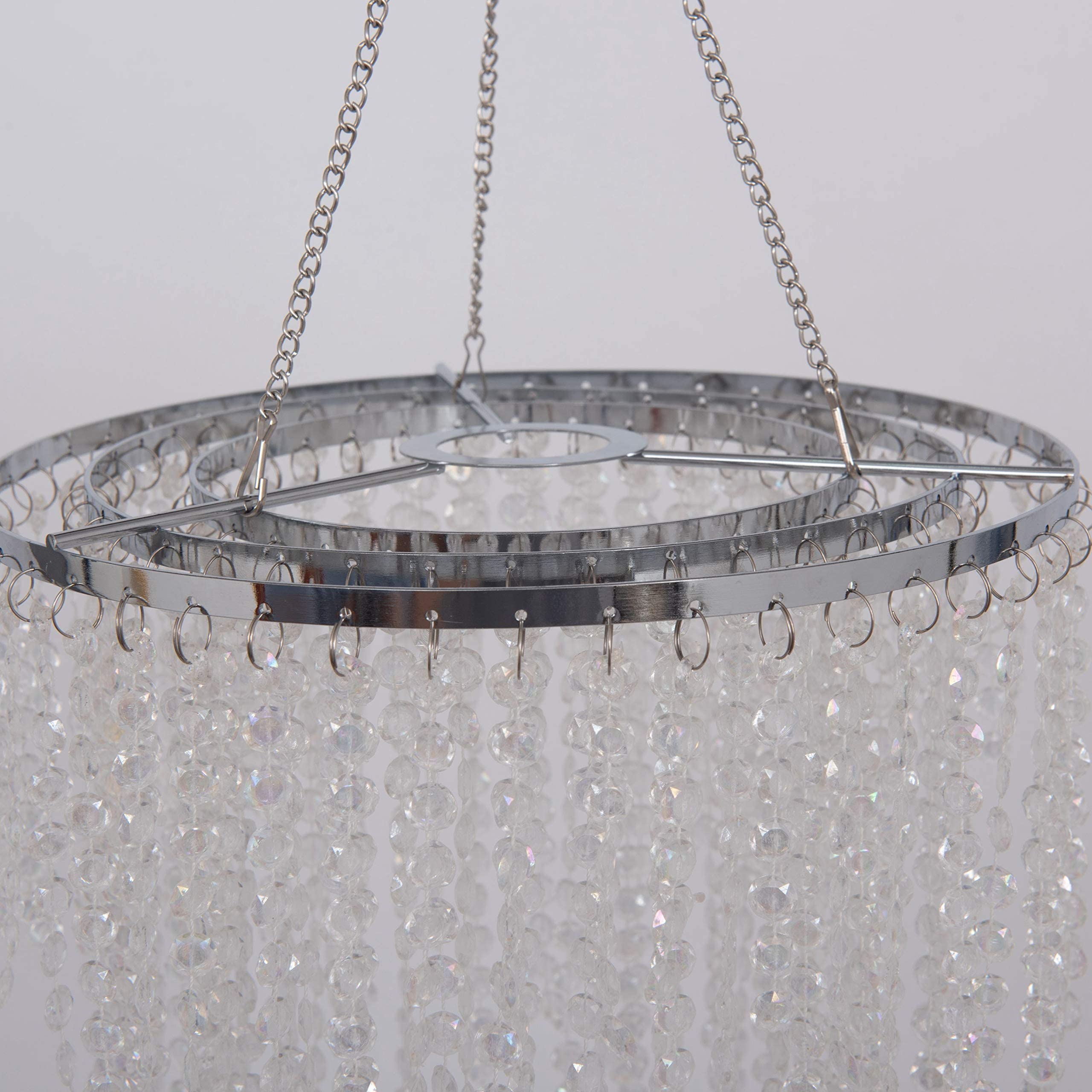 FlavorThings Bead strands with crystal pendants add shimmering light accents