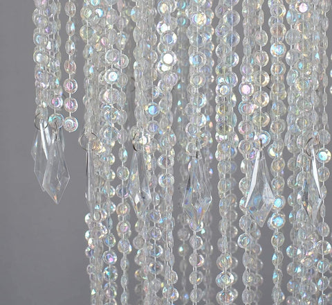 FlavorThings Hanging chain demonstrates adjustable height versatility for ceiling or table setups