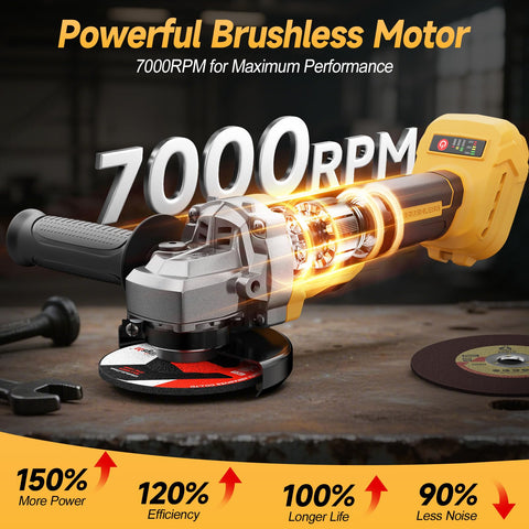 Close-up of Fledukten brushless motor delivering up to 7000 RPM.