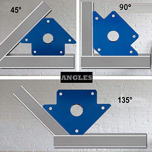 Fleetise arrow magnet 90-degree clamps parts for precise welding alignment.
