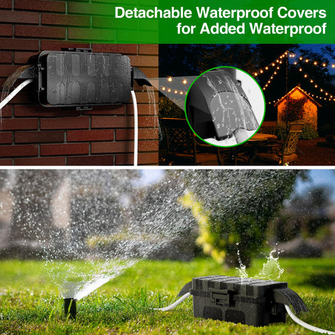 Flemoon multi-application design suits outdoor lighting, tools, and decor.