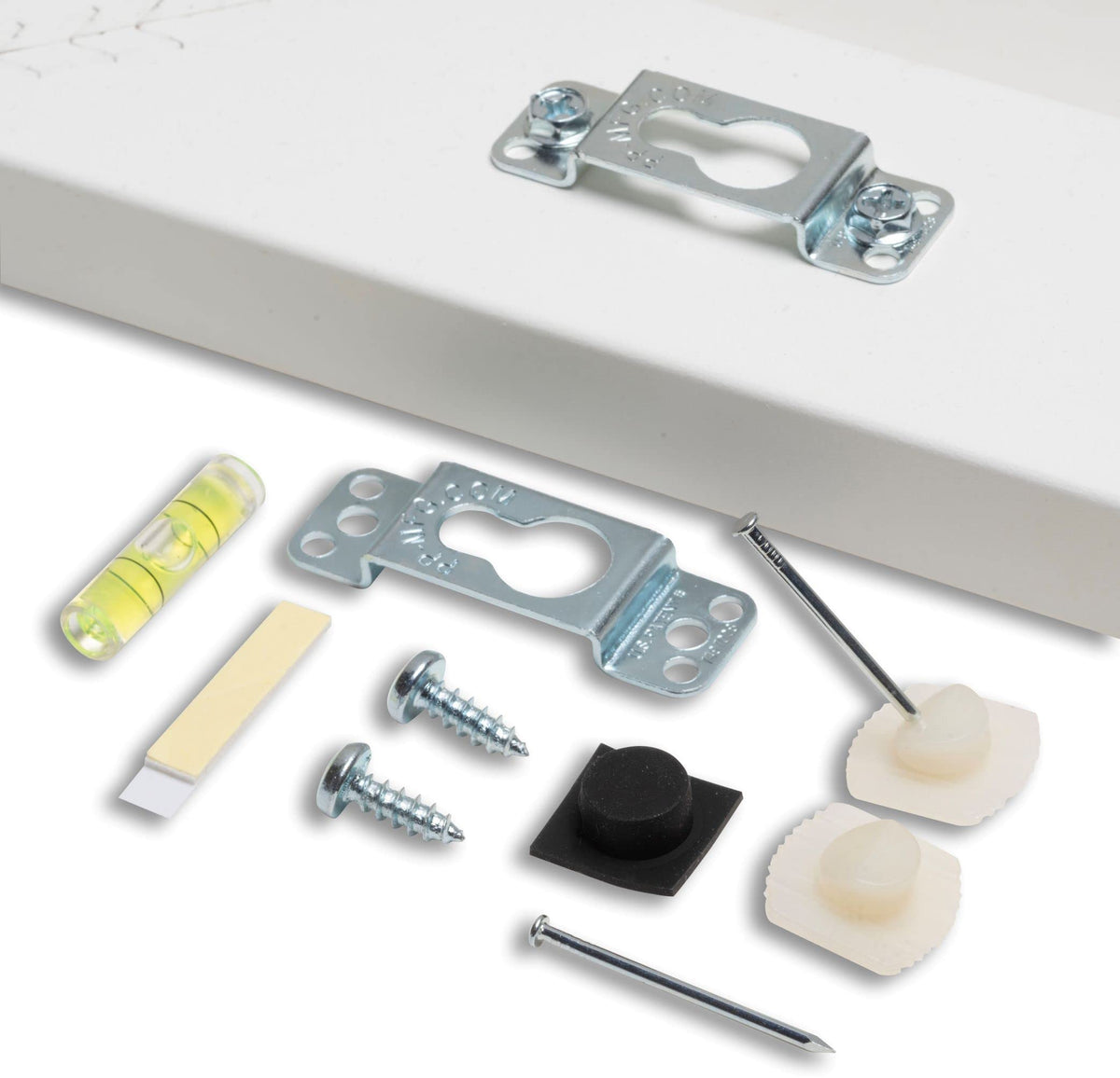 Fletcher Picture Perfect installation demonstrates fast, flush wall mounting for art display