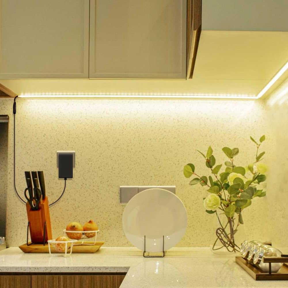 FLETERGIB 24V power supply wall plug, plug-and-play convenience at standard outlets.