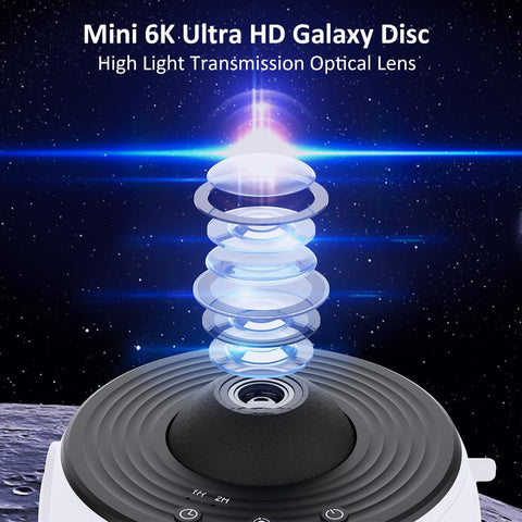 FLEVO Planetarium star mode presents a crisp night sky for kids