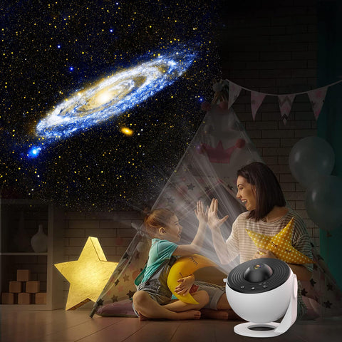 FLEVO Planetarium timer off feature helps regulate bedtime lighting