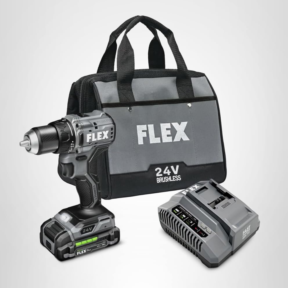 FLEX 24V cross-compatibility with other FLEX tools.