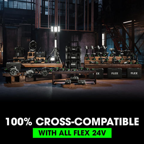 FLEX oscillates up to 20,000 OPM for fast cutting and shaping