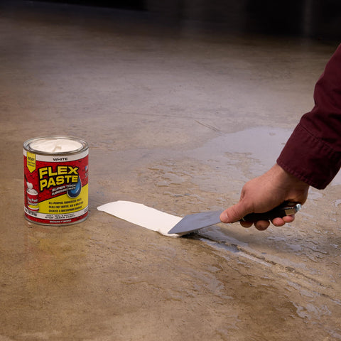 Flex Paste suitable for foundations, roofs, RVs, and more.