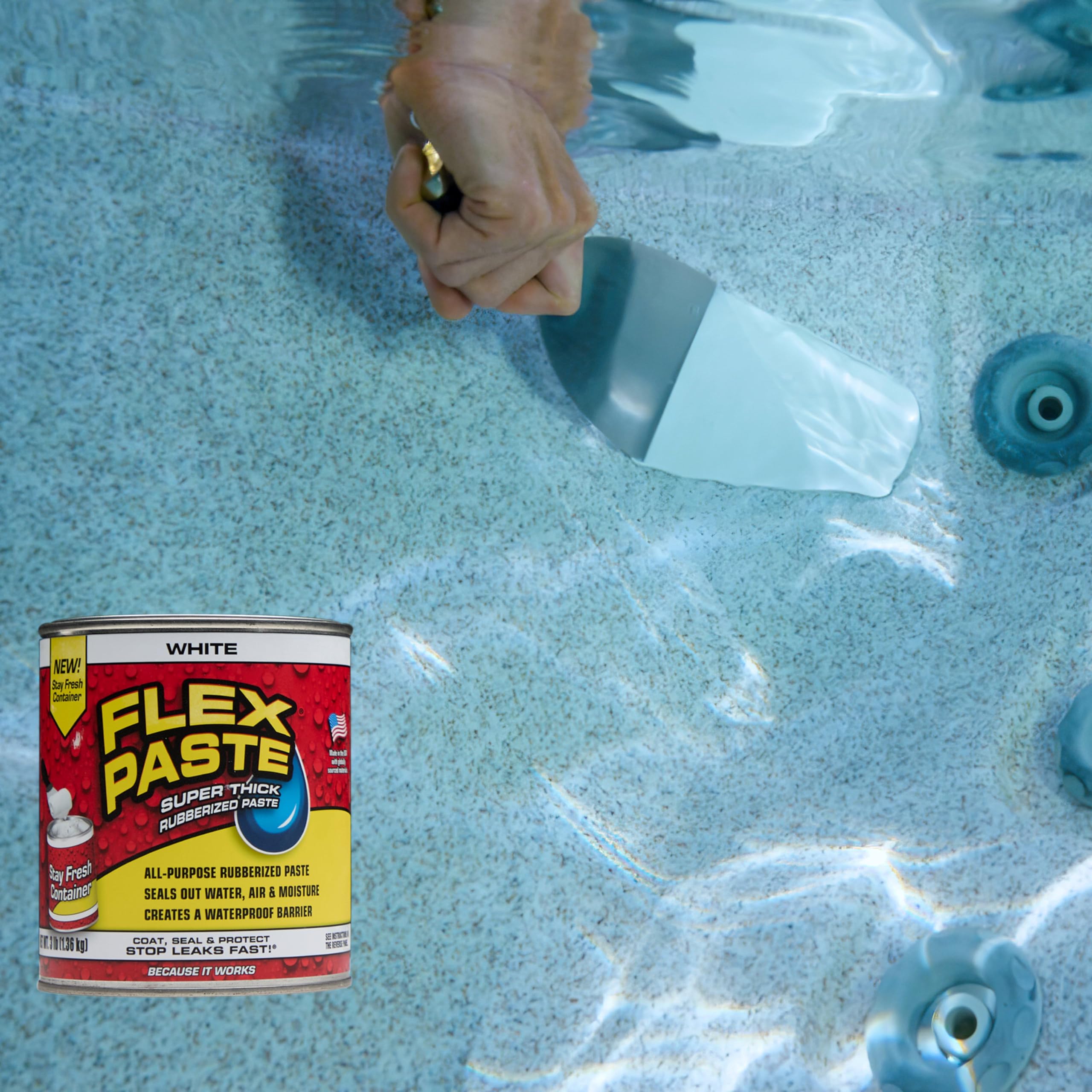 Flex Paste made in the USA supports DIY and professional repairs.