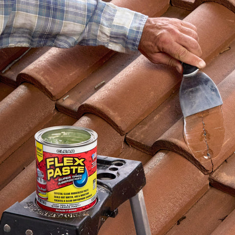 Flex Paste underwater application seals joints while submerged for durable repairs.