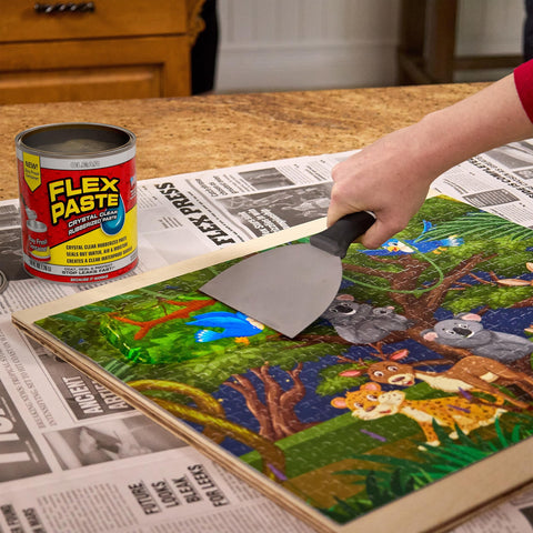 Flex Paste UV resistant outdoor seal for exterior walls and roofs.