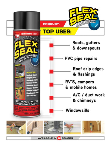Flex Seal almond two pack offers reliable leak protection for home projects