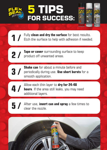 Flex Seal Brite roof repair coats seams without sagging in heat or cold.