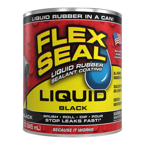 Flex Seal Liquid can application demonstrates fast waterproofing on a seam