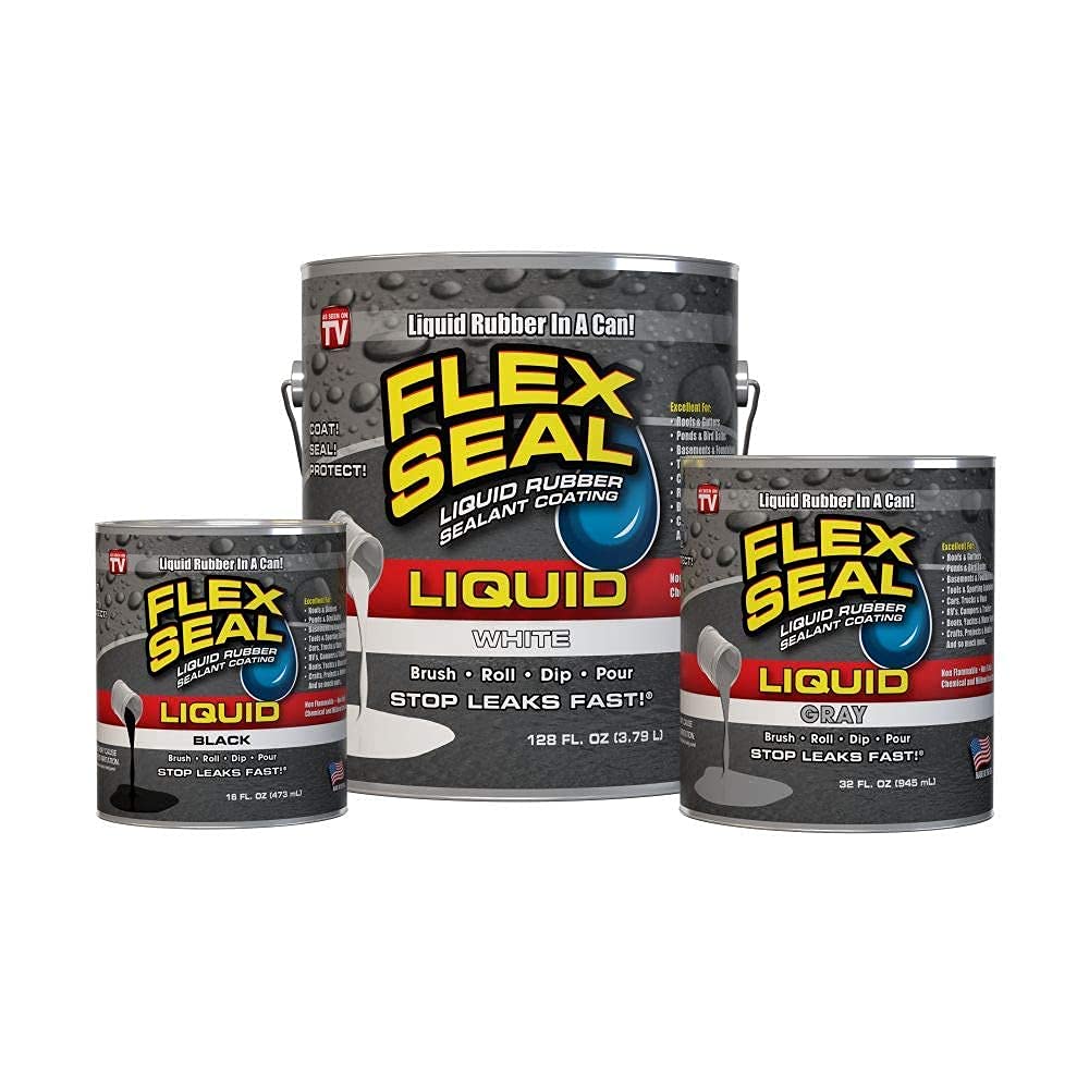 Flex Seal Liquid seals EPDM and masonry joints to prevent moisture.