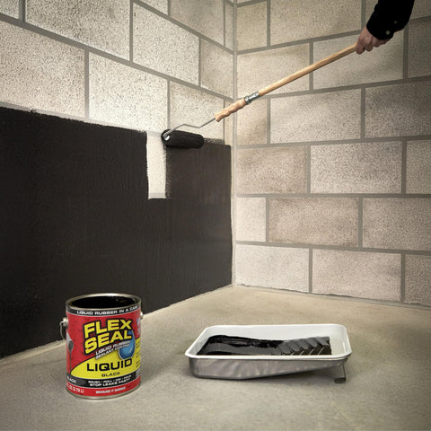 Marine application of Flex Seal Liquid on hull joints for sealing