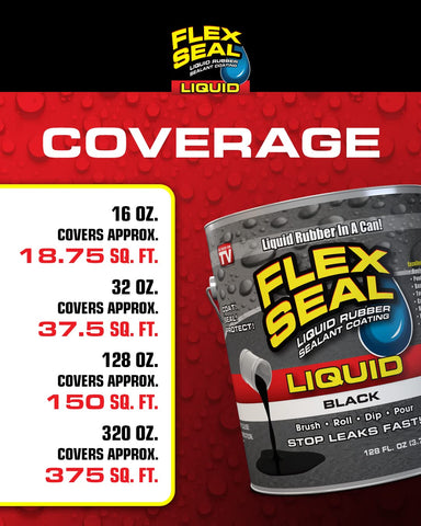 Flex Seal Liquid roof-edge repair in progress.