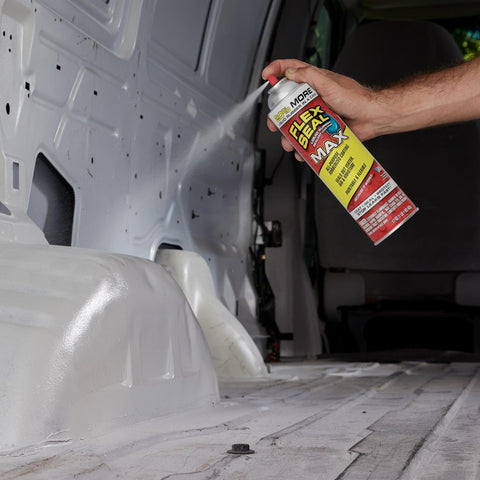 Flex Seal MAX camper RV use sealing outdoors reliably.
