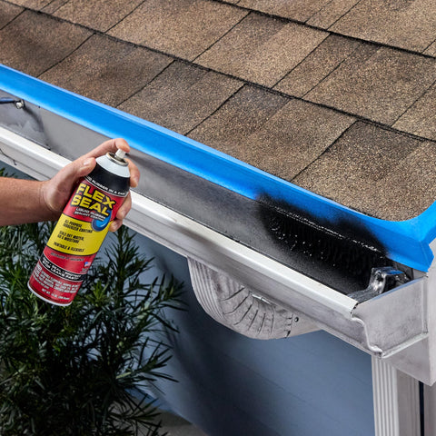 Waterproof finish dries to protect surfaces from leaks.