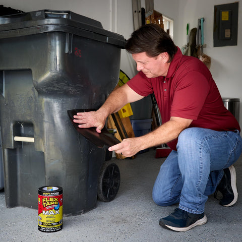 Flex Tape is UV resistant and VOC-free for outdoor repairs in sunlight.