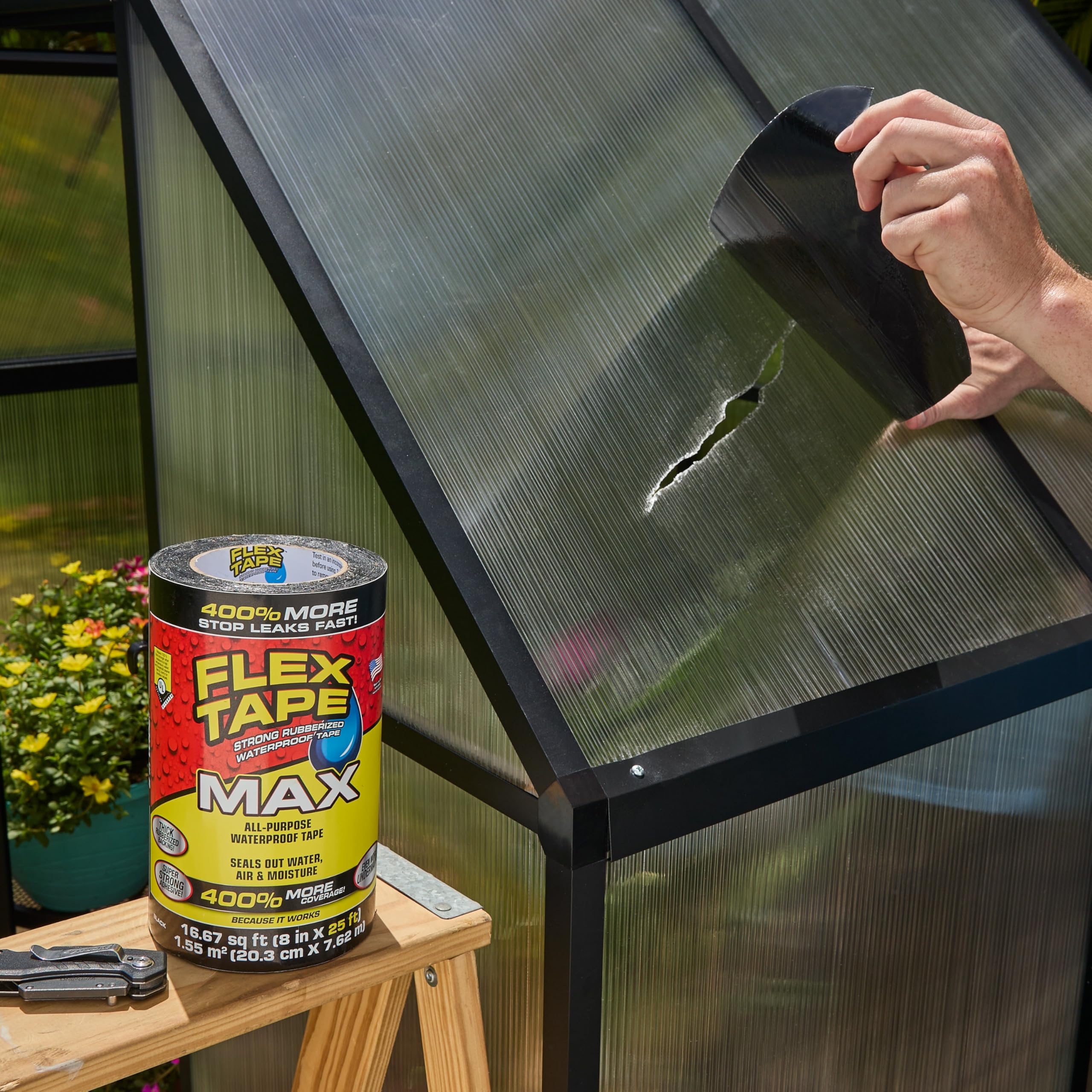 Flex Tape supports a wide temperature range, suitable for extreme weather.