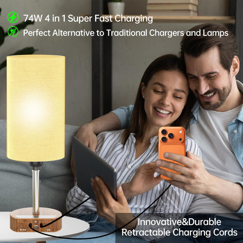FlexTurtle touch-control lamp offers instant on/off and brightness adjustment.