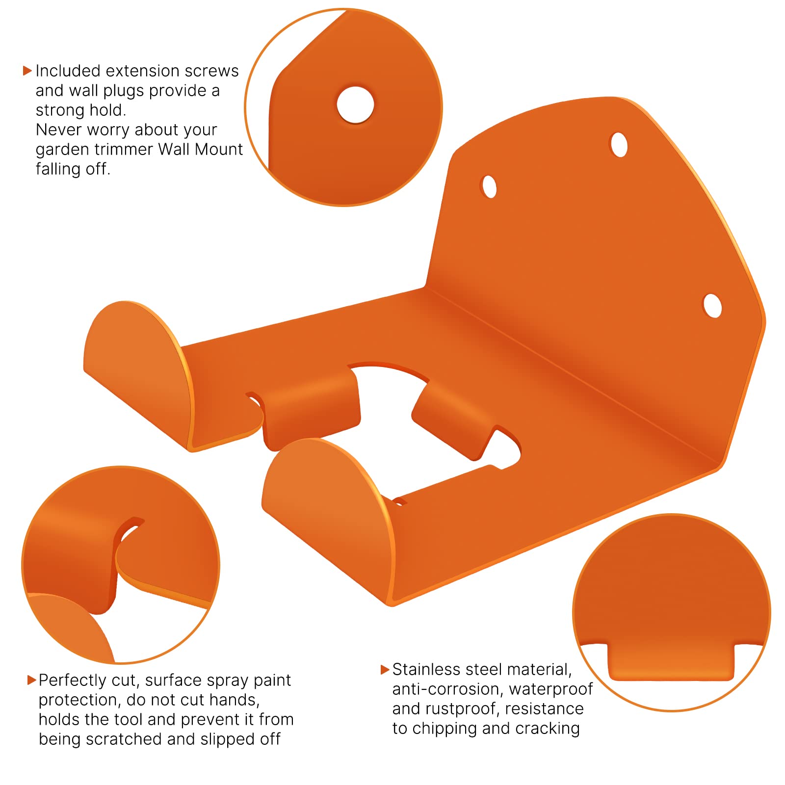 FLEXI RODS secure storage reduces clutter and risk of damage.