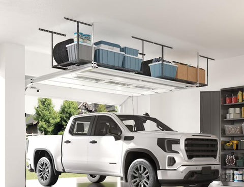 FLEXIMOUNTS ceiling brackets anchored to two joists provide enhanced stability