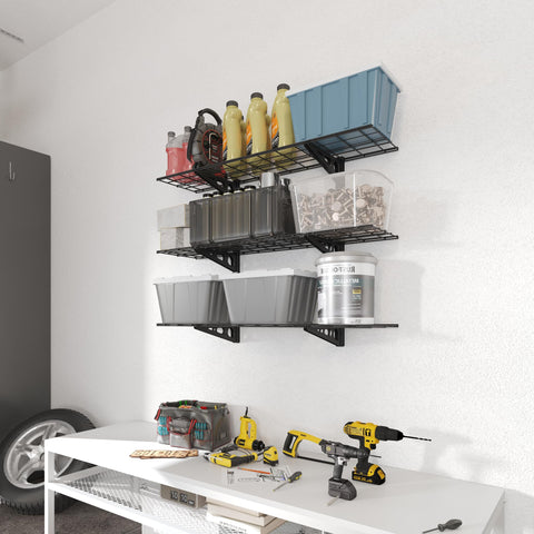 FLEXIMOUNTS height-adjustable shelves adapt to different tool heights.