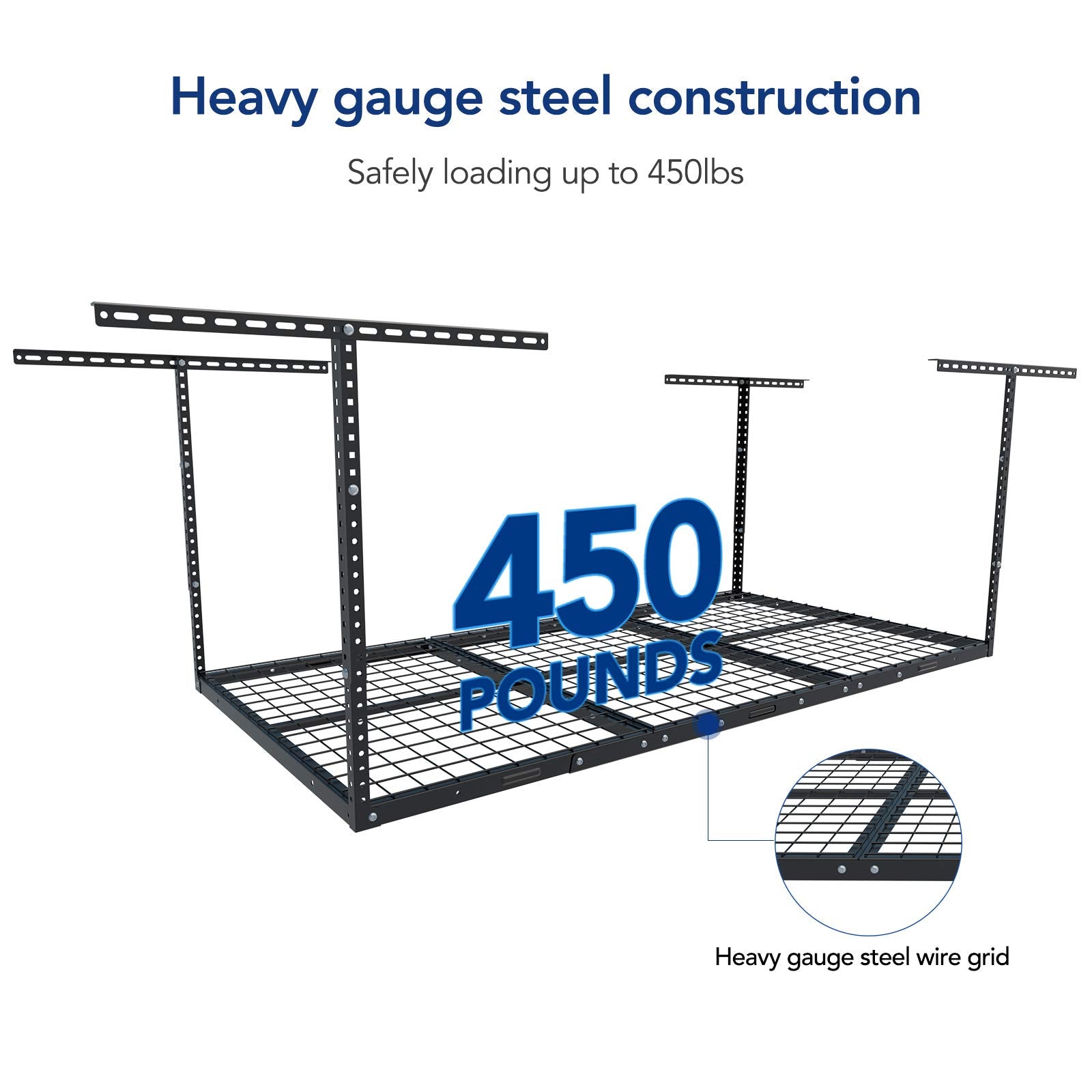 FLEXIMOUNTS installation supports joist spacing up to 24 inches and concrete walls