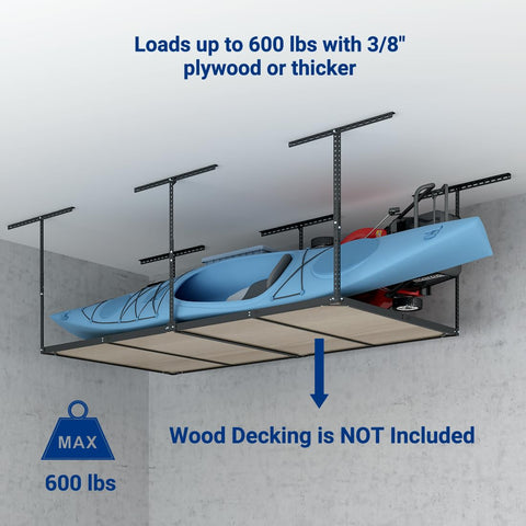 FLEXIMOUNTS installation template helps secure mounting to joists quickly.