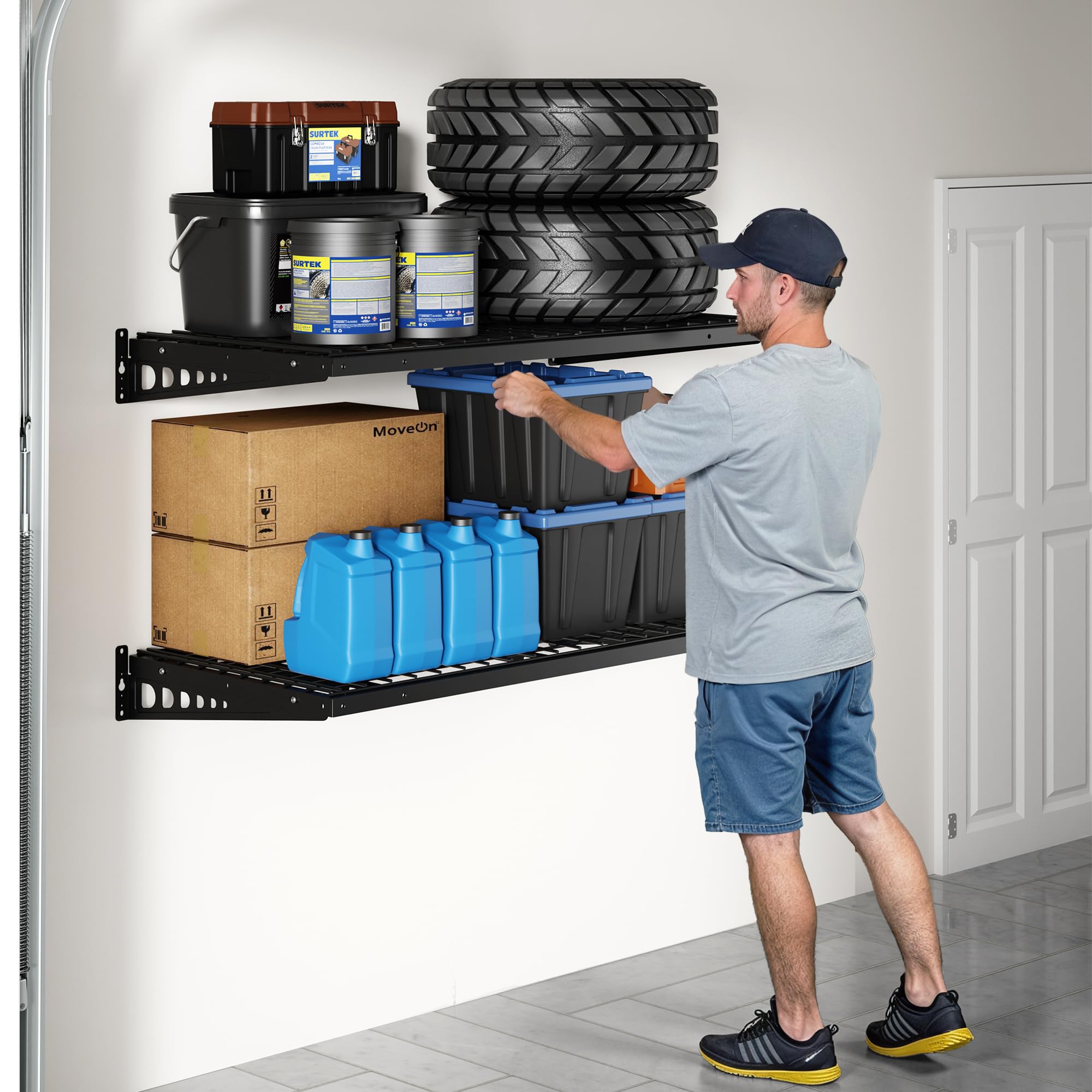 FLEXIMOUNTS powder-coated steel frame resists wear while staying sturdy.