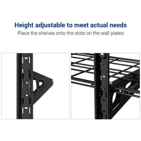 FLEXIMOUNTS suitable for wood studs and concrete walls.