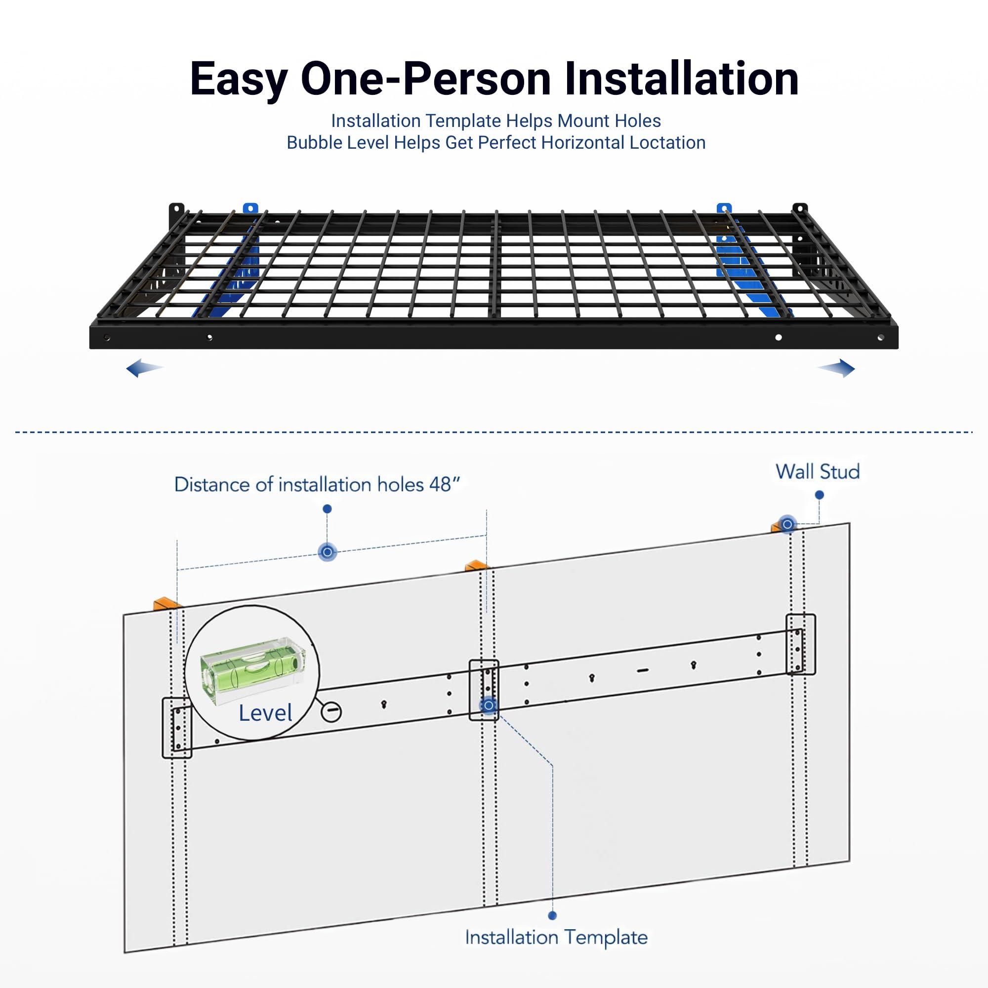 FLEXIMOUNTS compatible with wood studs and concrete walls, not for metal studs.