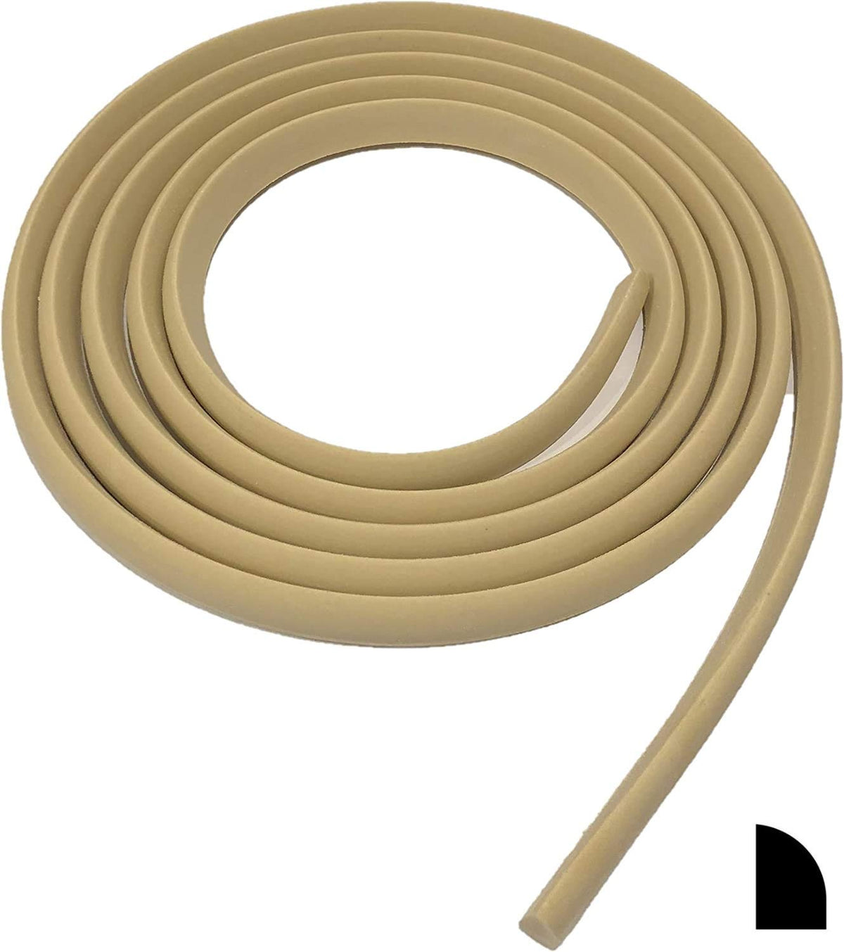 FLEXTRIM WM126 base shoe molding close-up shows durable waterproof polyurethane finish