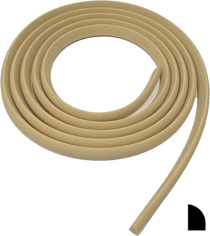 FLEXTRIM WM126 base shoe molding close-up shows durable waterproof polyurethane finish