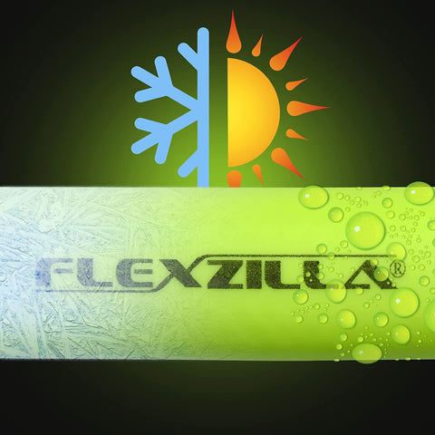 Flexzilla 300 psi rating graphic emphasizes maximum working pressure.