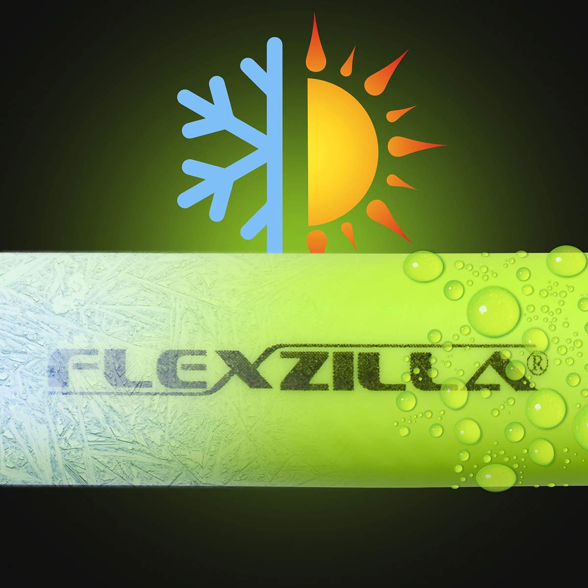 Flexzilla Pro air hose made with hybrid polymer for flexible performance