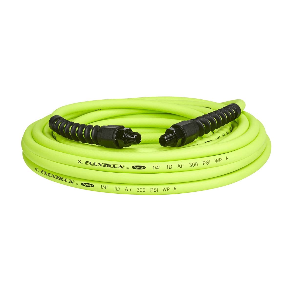 Flexzilla Pro air hose with field repairable fittings on-site.